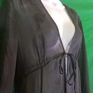 Ladies lingerie robe